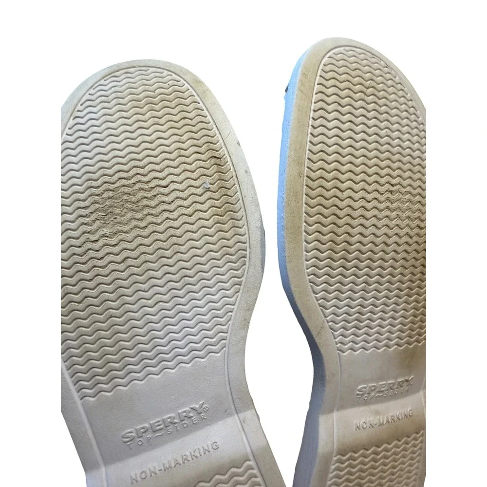 Sperry‎ Authentic Original Float Boat Shoes White Multi Sprinkle Print Mens 9